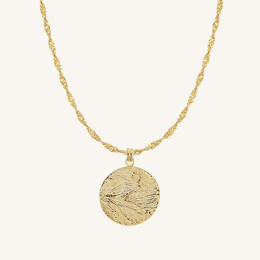 The  GOLD-Entwine  Bronte Necklace by  Francesca Jewellery from the Necklaces Collection.