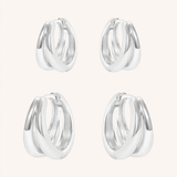 Calla Huggies & Hoops Set