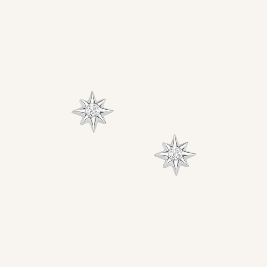 Contentment Star Studs
