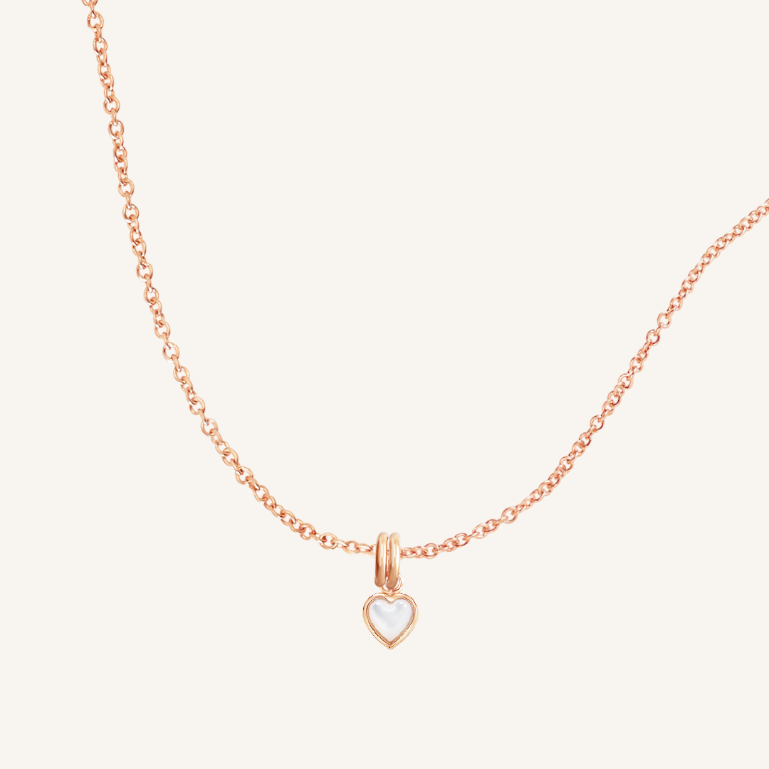 Devote Heart Charm Necklace