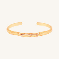 The  ROSE  Dune Cuff by  Francesca Jewellery from the Bracelets Collection.