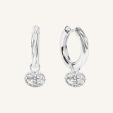 Estelle Charm Hoops
