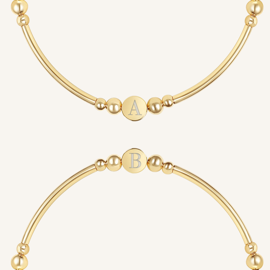 Etch Alpha Charm Bracelet