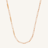 Etch Engravable Chain Necklace 3 Panels
