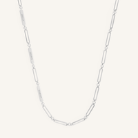 Etch Engravable Chain Necklace 3 Panels