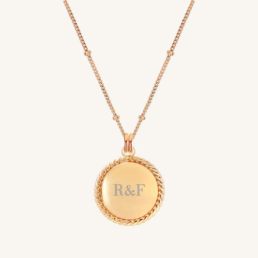 The  ROSE-Bobble  Etch Rope Necklace by  Francesca Jewellery from the Necklaces Collection.