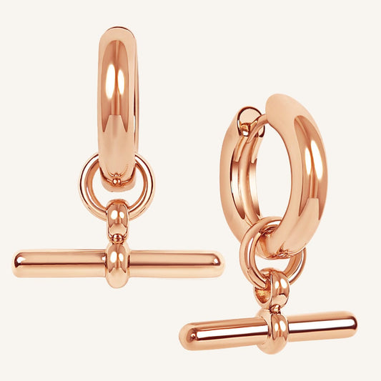 Etta T-Bar Hoops
