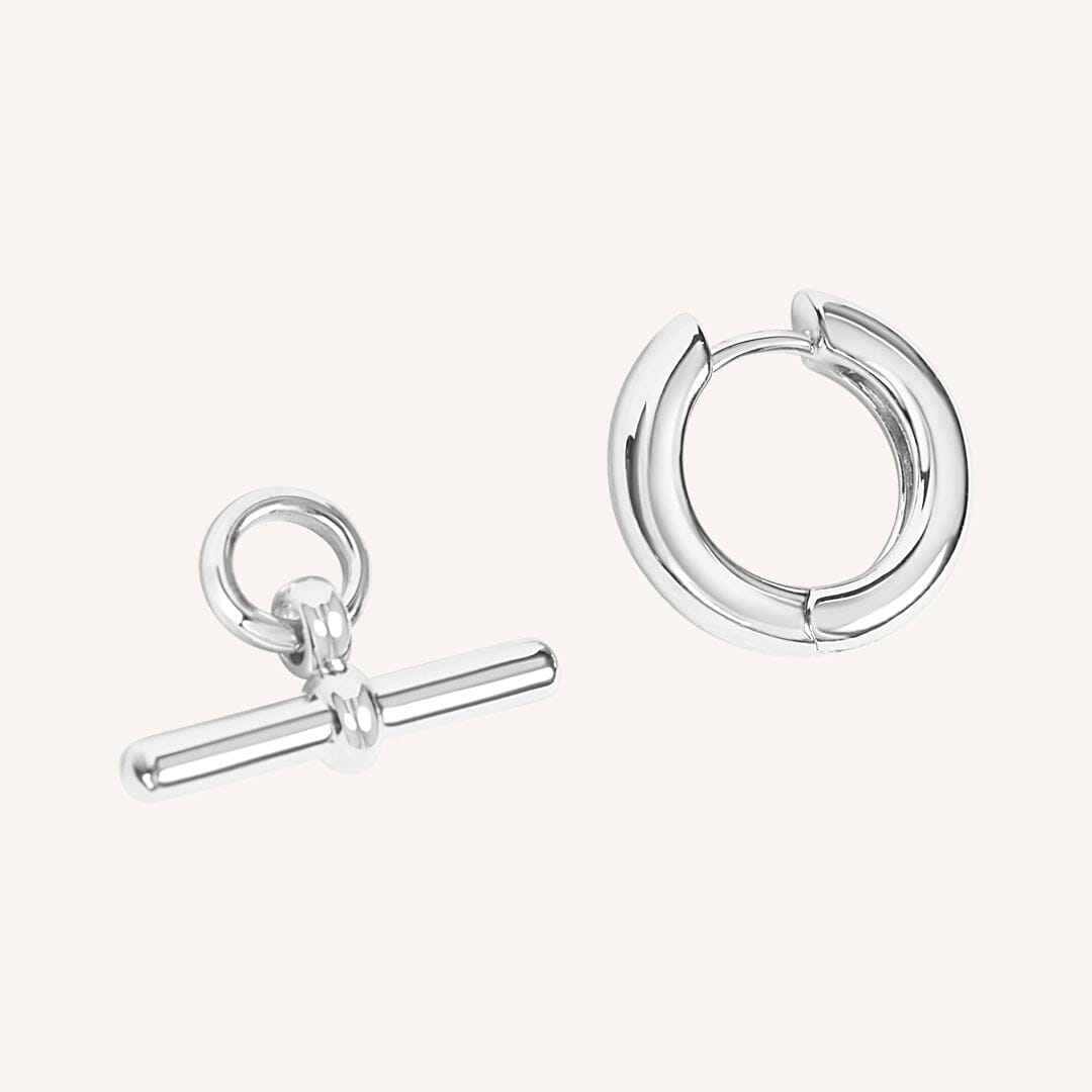 Etta T-Bar Hoops