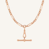Etta T-Bar Pendant Fob Necklace