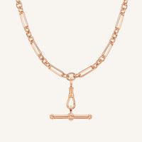 Etta T-Bar Pendant Fob Necklace