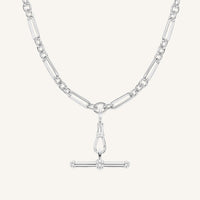Etta T-Bar Pendant Fob Necklace