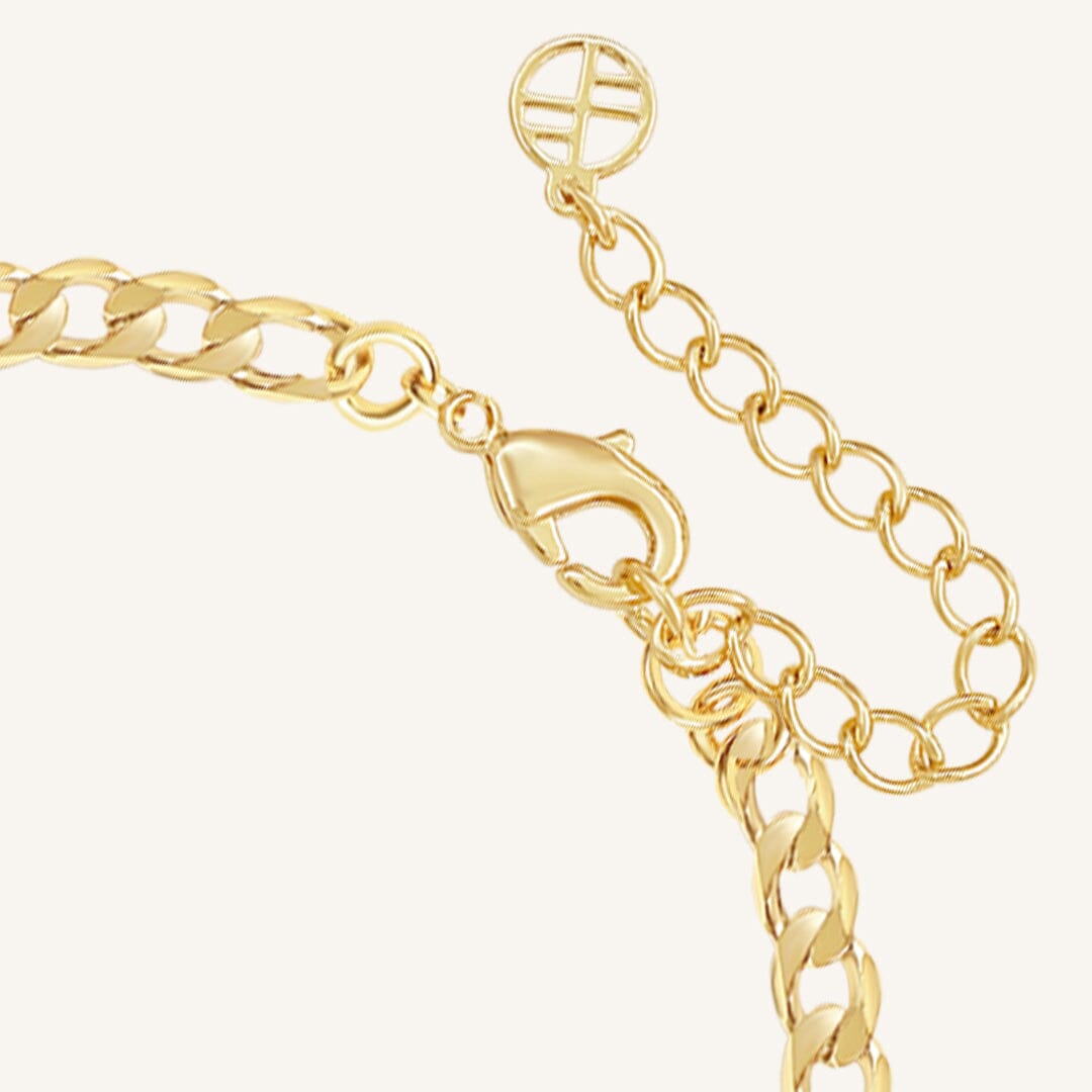 February Birthstone Chain Bracelet