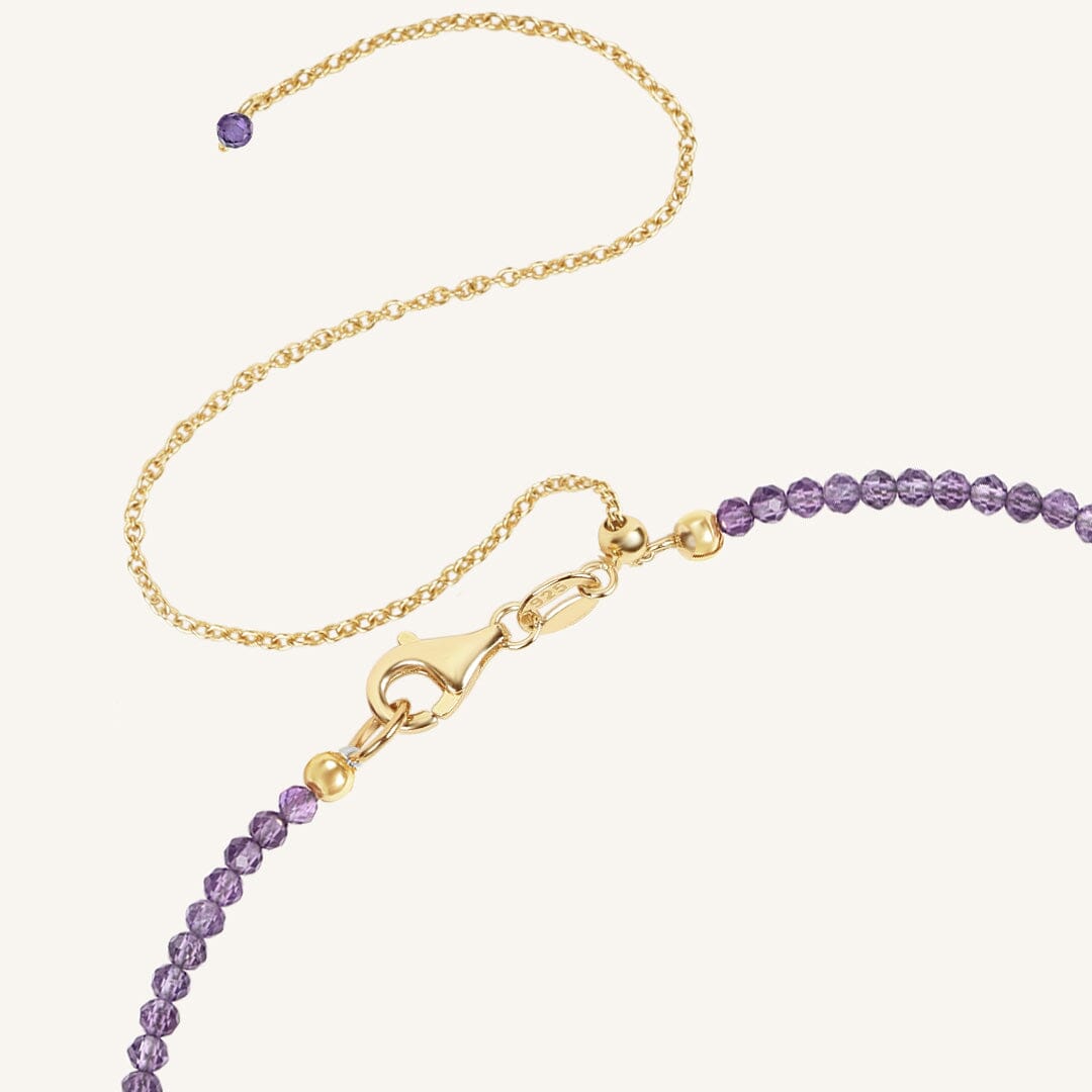 February Birthstone Necklace