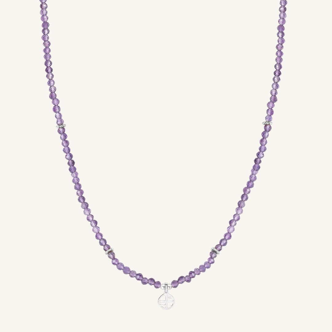 February Birthstone Necklace