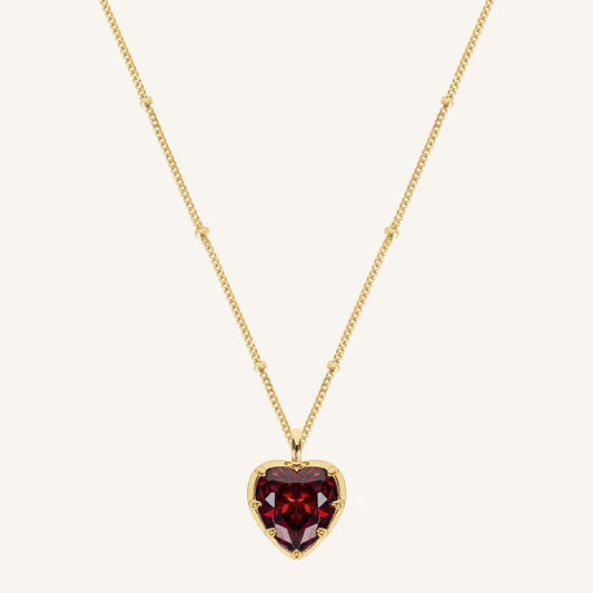 Florence Heart Pendant Necklace