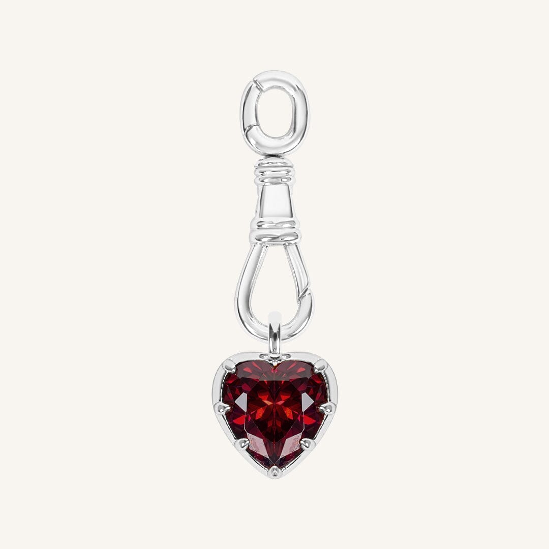 Florence Heart Fob Pendant
