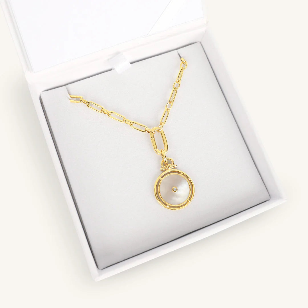 Golden Hour Pendant Necklace