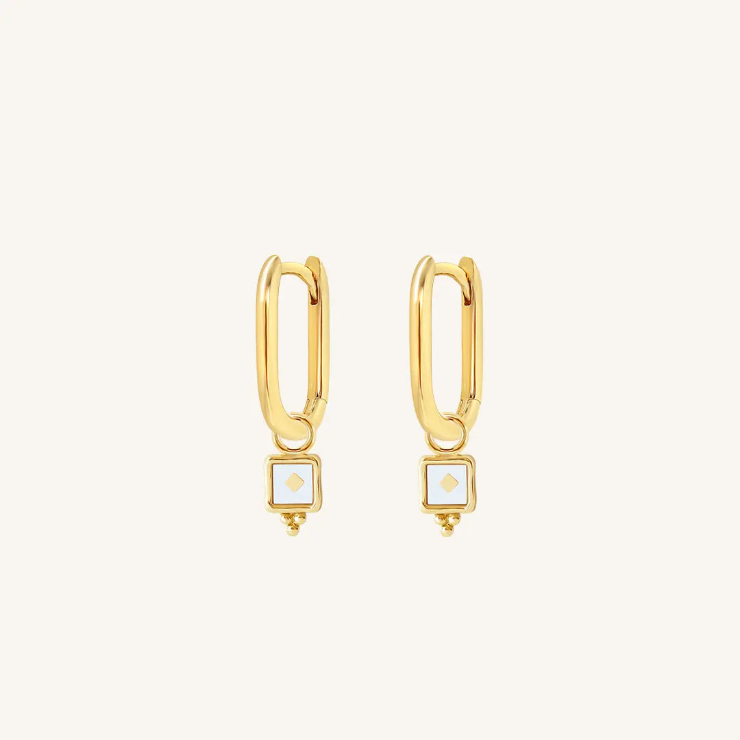 The    Intuition Marley Hoops by  Francesca Jewellery from the Earrings Collection.