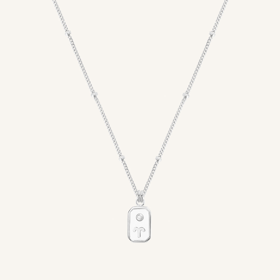 Iridescent Zodiac Necklace