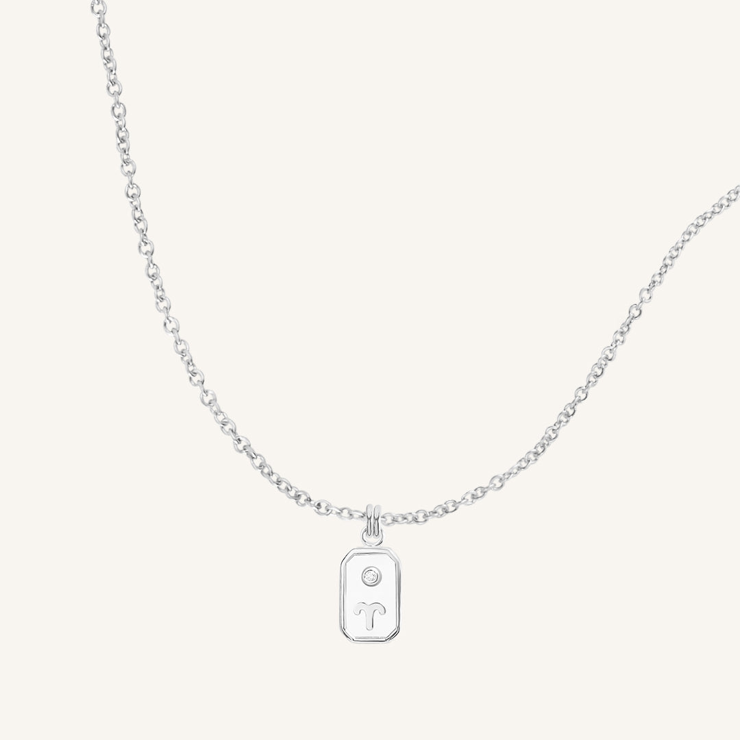 Iridescent Zodiac Necklace