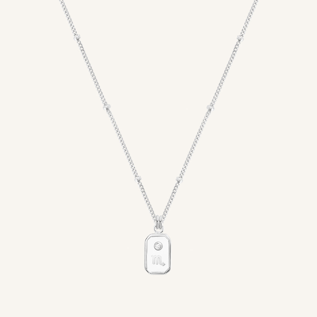 Iridescent Zodiac Necklace