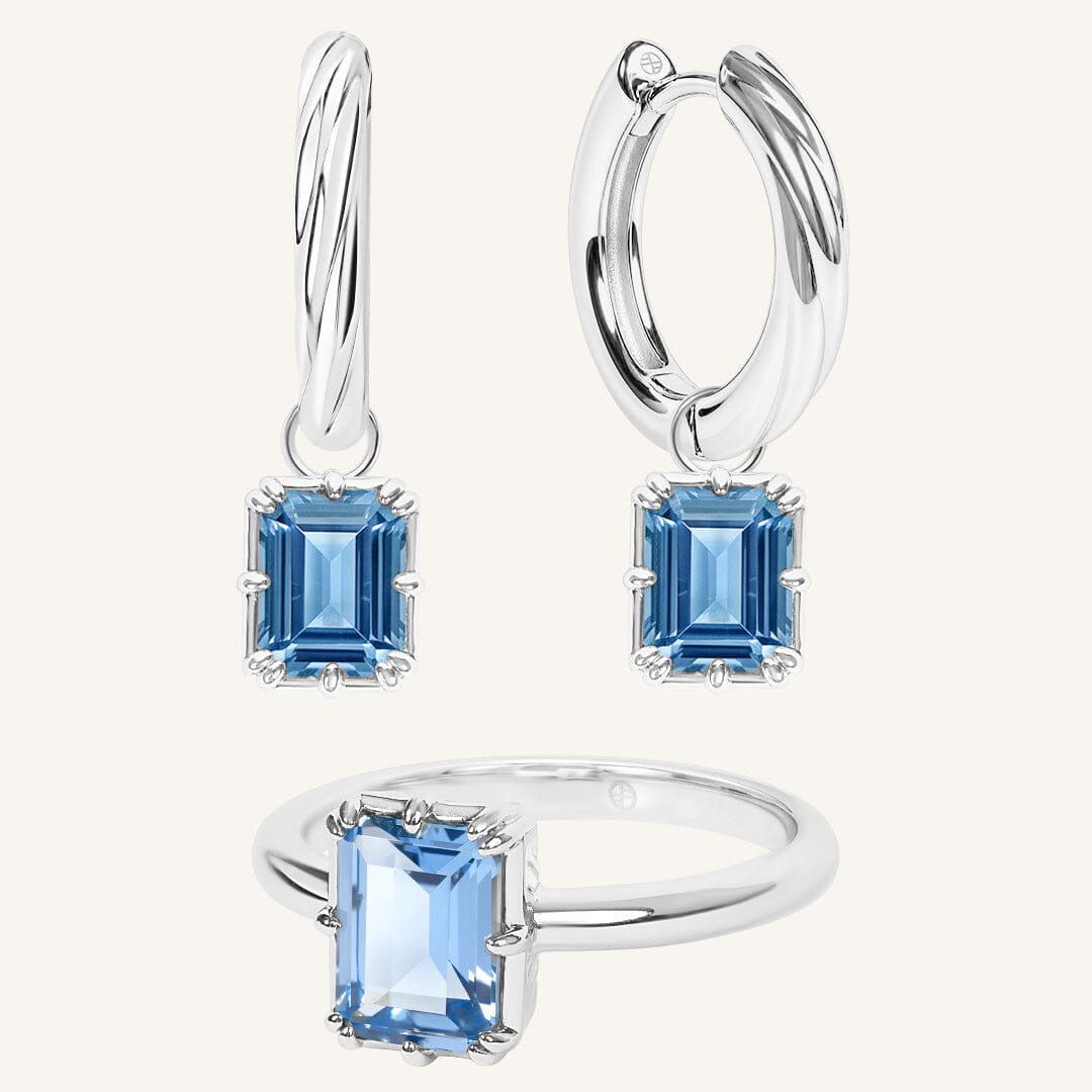 Isla Ring and Hoops Set