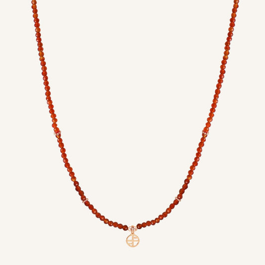 January Birthstone Necklace