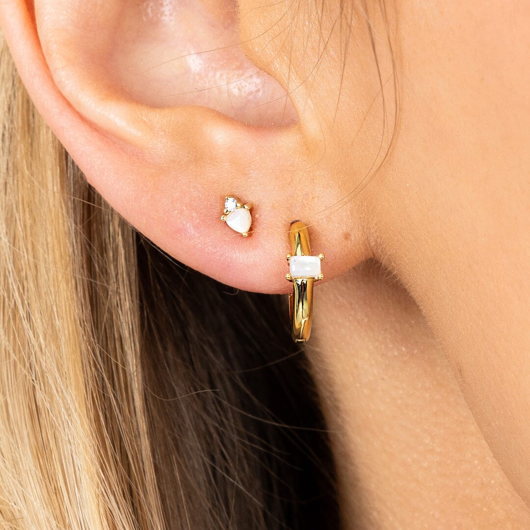 June Birthstone Studs
