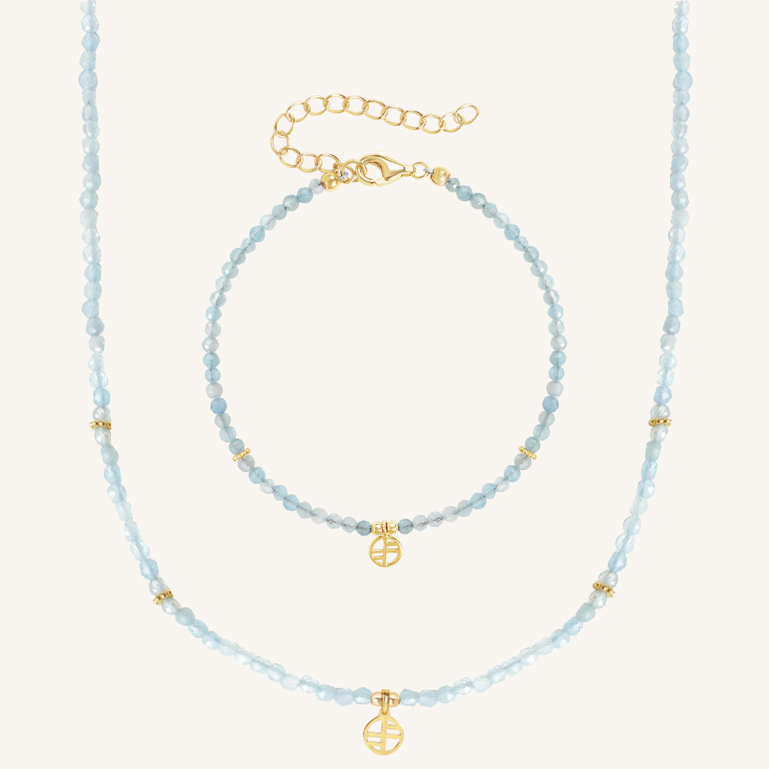 March Birthstone Set