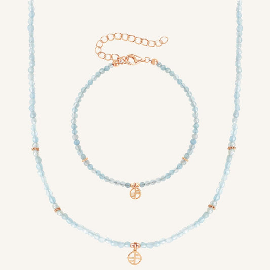 March Birthstone Set