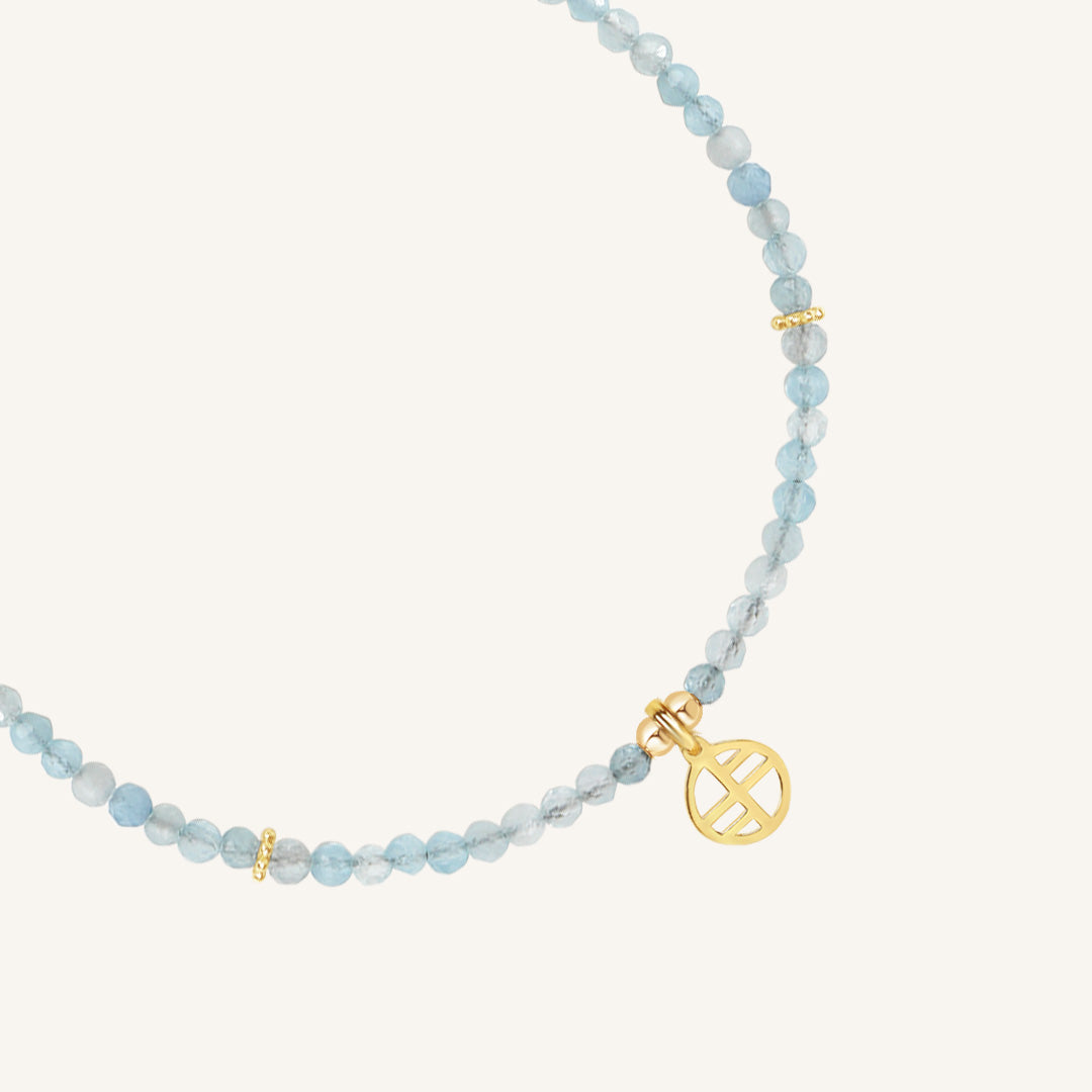 March Birthstone Necklace