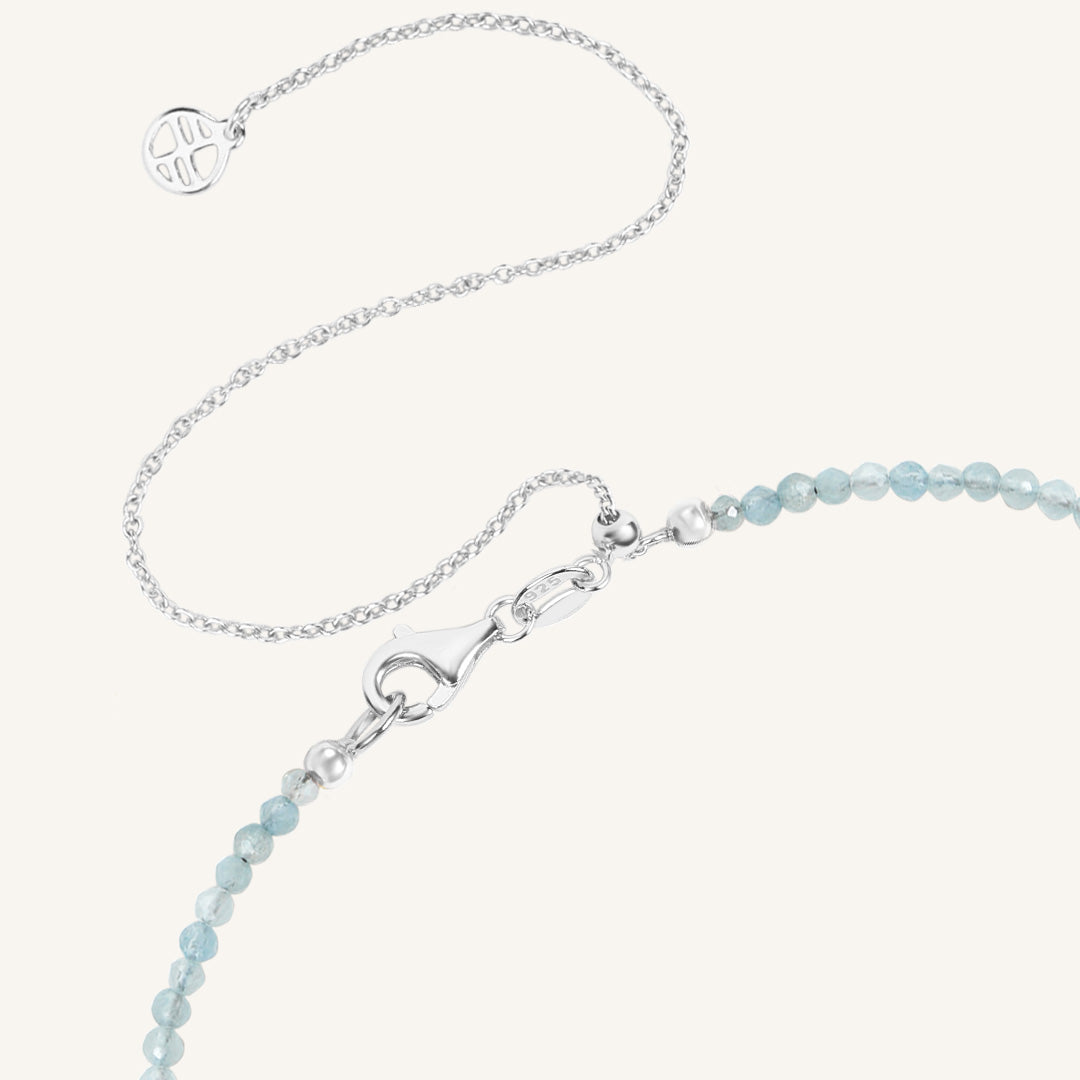 March Birthstone Necklace