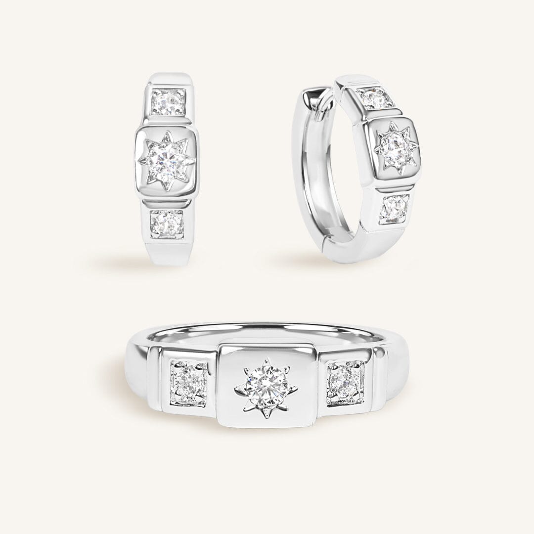 Margot Ring and Hoops Set
