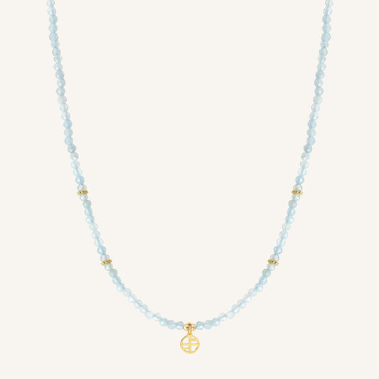 March Birthstone Necklace