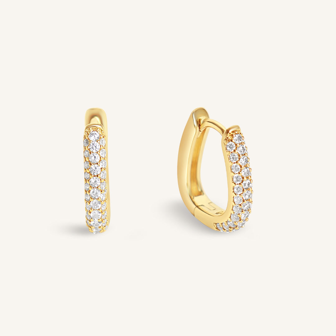 Mimi Pavé Hoops