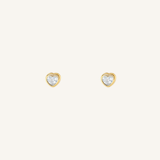 Mini Heart Studs