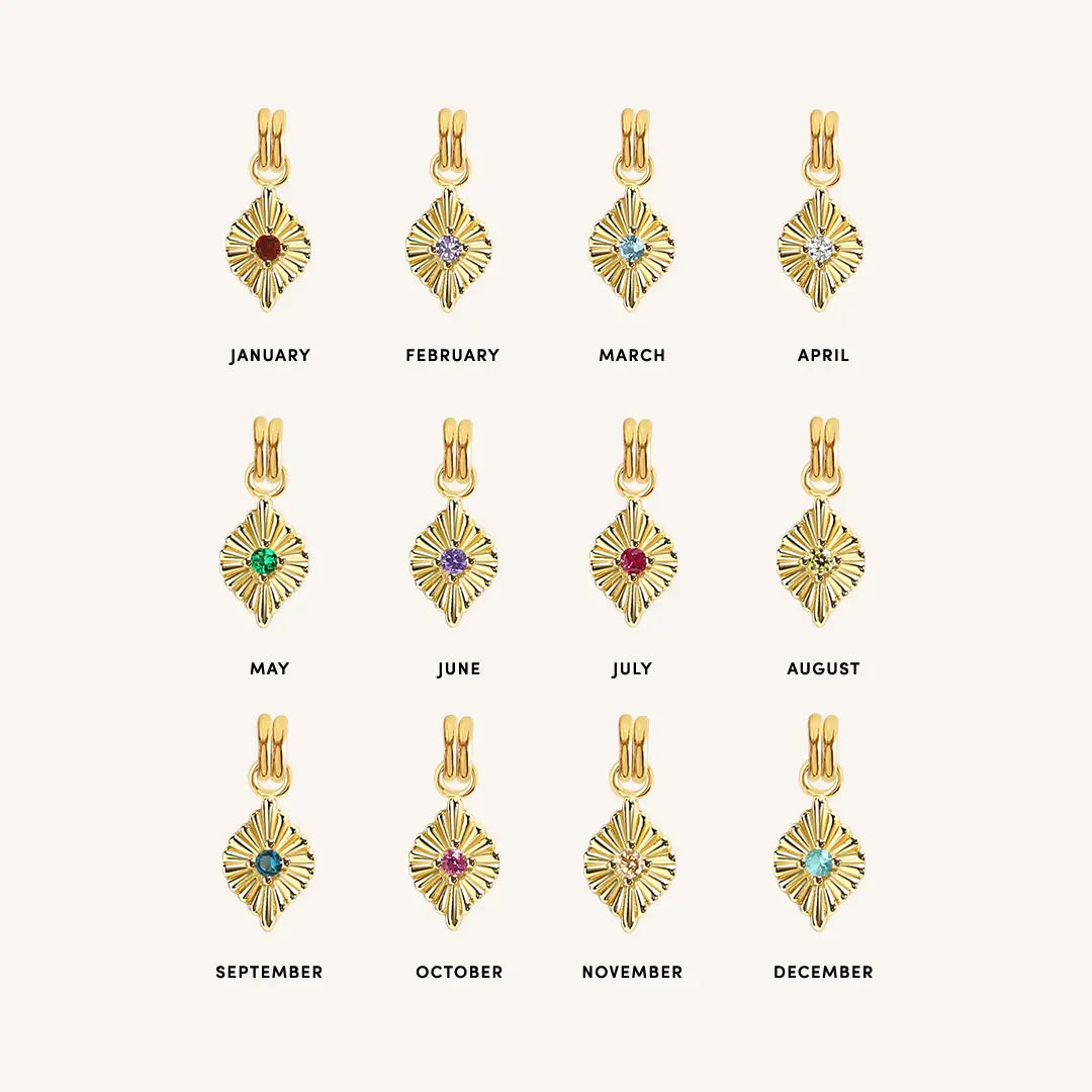 The    Petite Birthstone Necklace by  Francesca Jewellery from the Necklaces Collection.