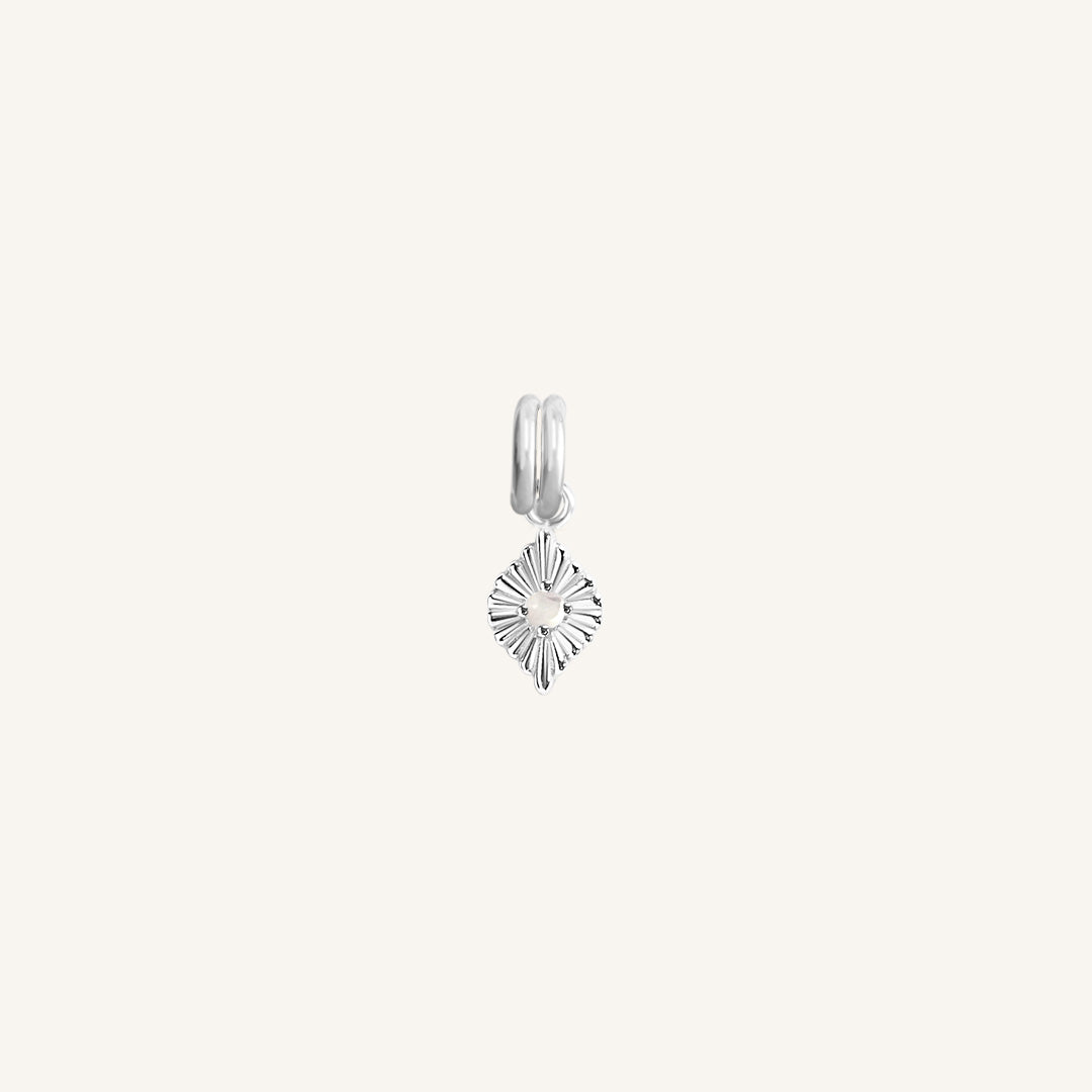 June Petite Birthstone Charm