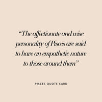 A silver rectangular shaped charm with the Pisces zodiac symbol on it, designed with an iridescent finish.