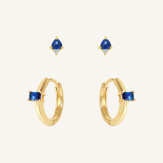 September Birthstone Earring Set