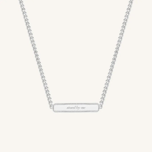 The  SILVER  Stand by Me Bridesmaids Set by  Francesca Jewellery from the Necklaces Collection.