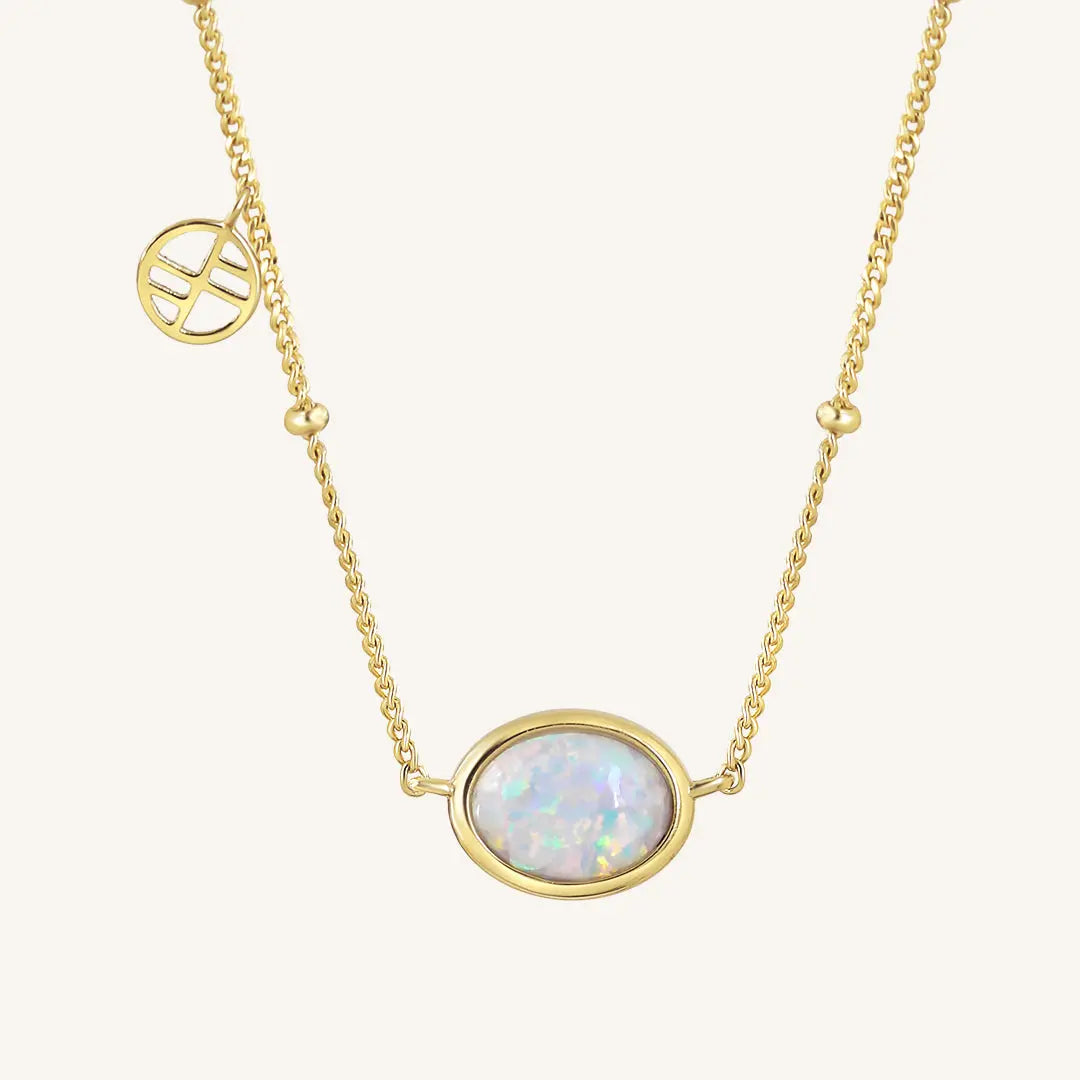 Francesca's opal best sale necklace
