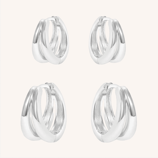 Calla Huggies & Hoops Set
