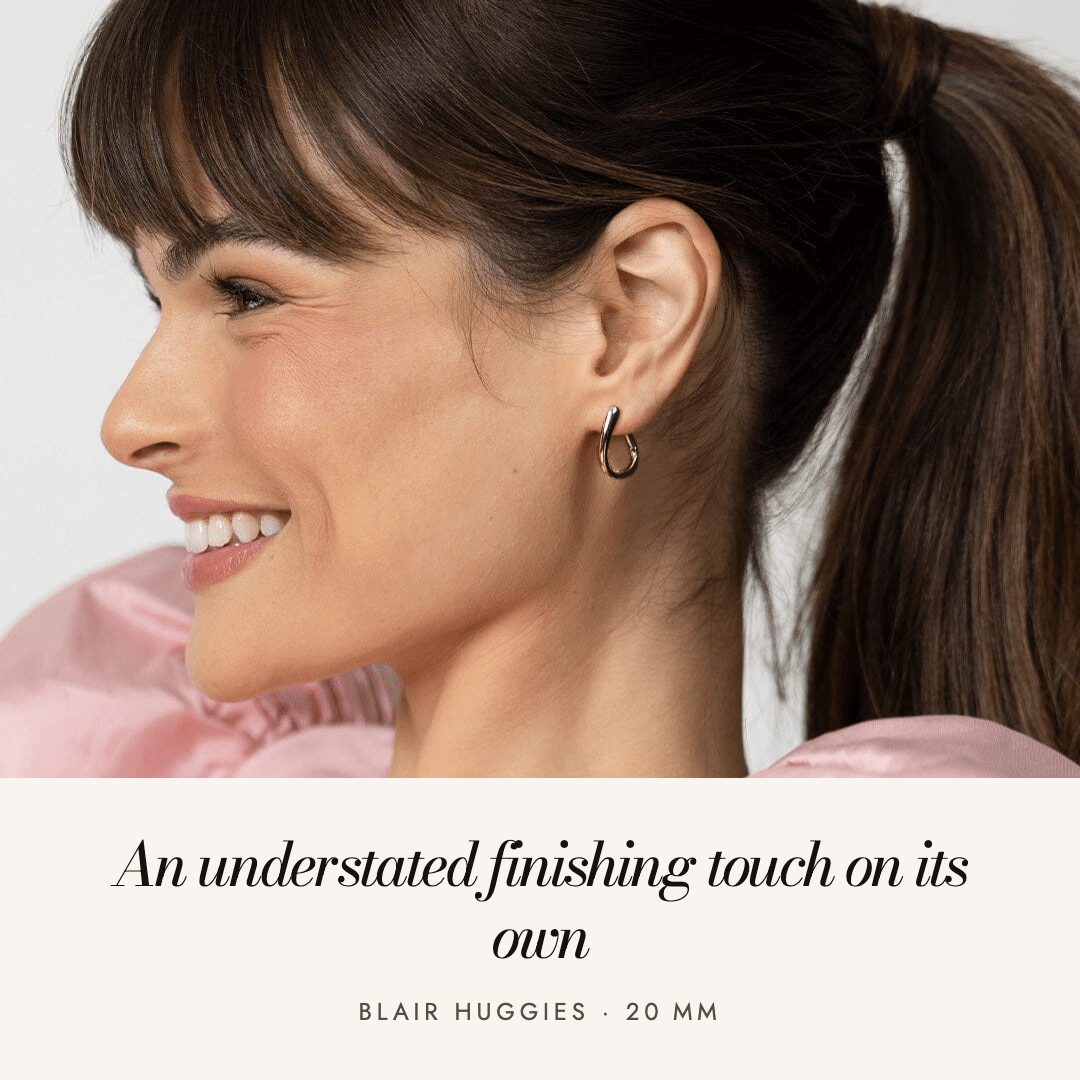 Blair Huggies worn solo — an understated finishing touch on its own, 20 mm