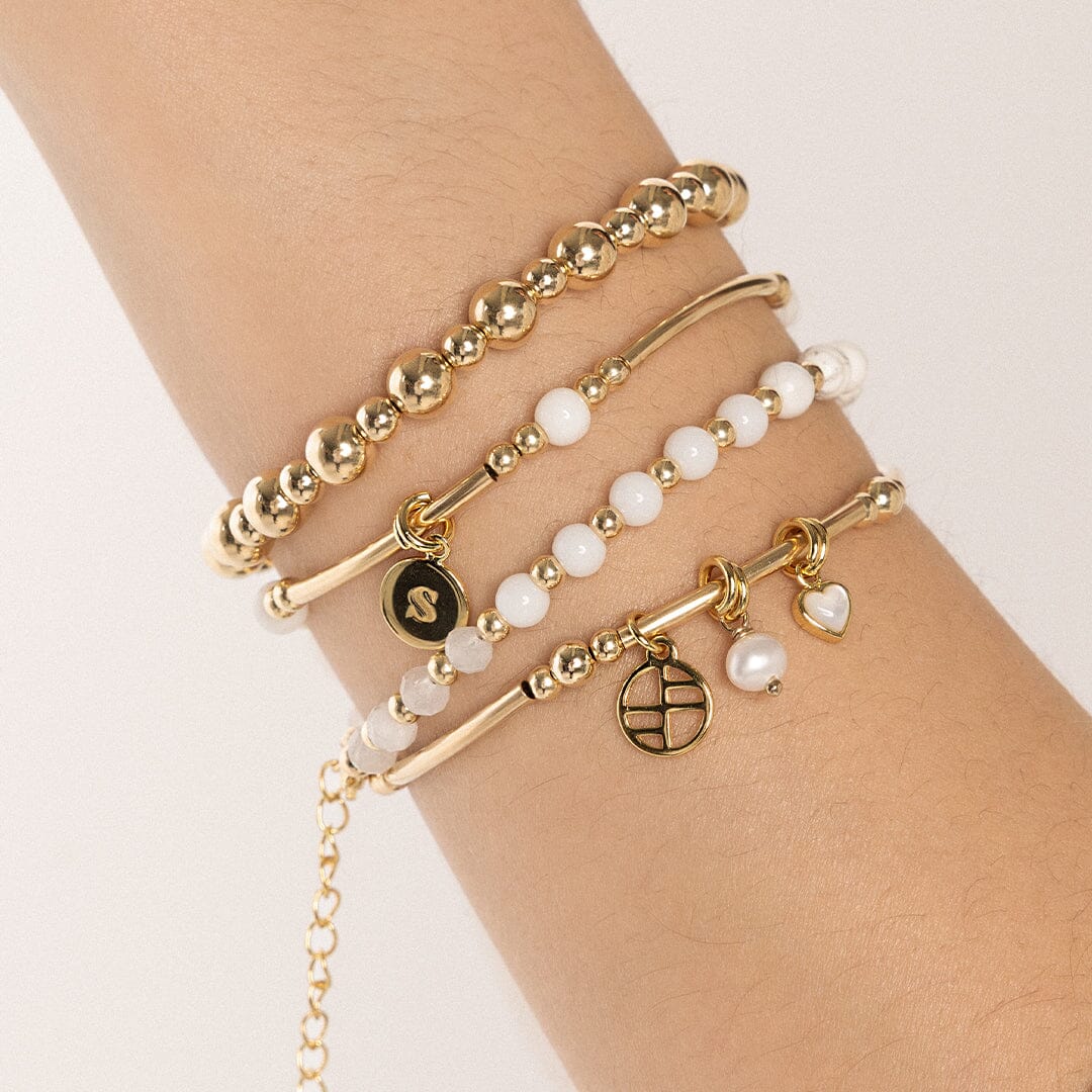 Alpha Letter Charm