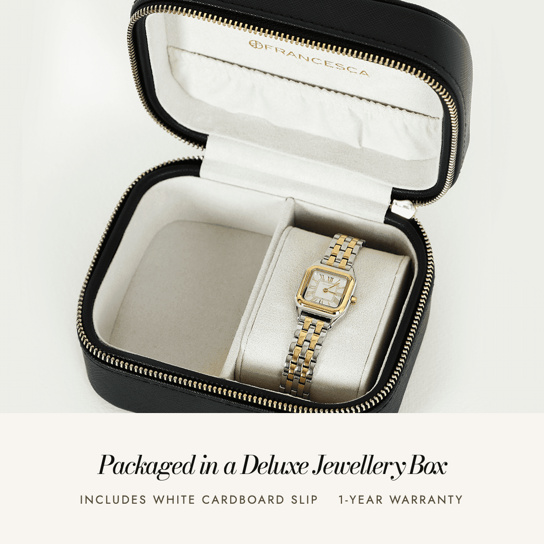 Louis Watch in two tone in its Deluxe Jewellery Box