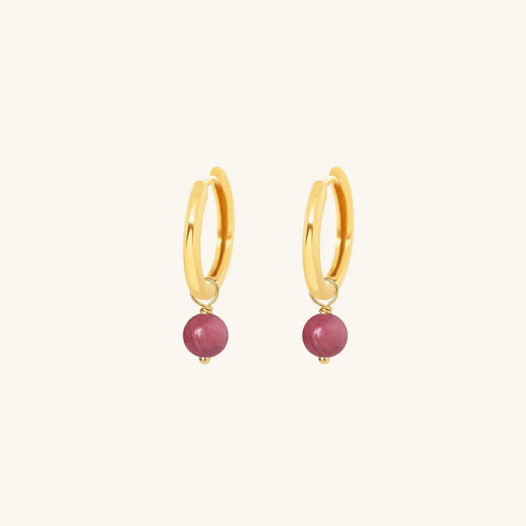  Carter Rhodonite Hoops - BEAD_HOOPS_RHODOCHROSITE_GOLD.jpg