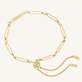 Etch Engravable Chain Bracelet 1 Panel